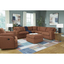  Manufacturer Color_Spice  -- Modmax Swivel Glider Fabric Recliner IMAGE 11