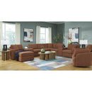  Manufacturer Color_Spice  -- Modmax Swivel Glider Fabric Recliner IMAGE 13