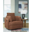  Manufacturer Color_Spice  -- Modmax Swivel Glider Fabric Recliner IMAGE 6