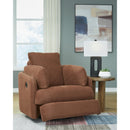  Manufacturer Color_Spice  -- Modmax Swivel Glider Fabric Recliner IMAGE 7