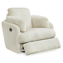 Manufacturer Color_Ivory  -- Tie Breaker Swivel Glider Fabric Recliner IMAGE 2