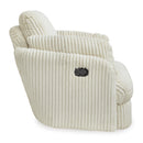  Manufacturer Color_Ivory  -- Tie Breaker Swivel Glider Fabric Recliner IMAGE 4