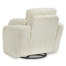  Manufacturer Color_Ivory  -- Tie Breaker Swivel Glider Fabric Recliner IMAGE 6