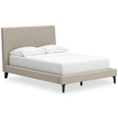  Size_Full  -- Cielden Upholstered Platform Bed IMAGE 1