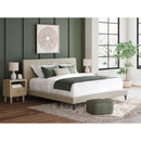  Size_King  -- Cielden B1199-82 King Upholstered Bed with Roll Slats IMAGE 6