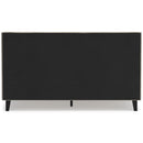 Size_California King  -- Cielden B1199-94 California King Upholstered Bed with Roll Slats IMAGE 4