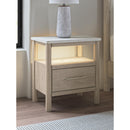  Signature Design by Ashley Cadmori B2615-91 One Drawer Night Stand IMAGE 9