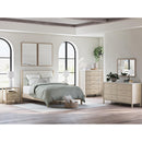  Size_Queen  -- Cadmori Upholstered Panel Bed IMAGE 11