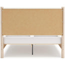 Size_Queen  -- Cadmori Upholstered Panel Bed IMAGE 4