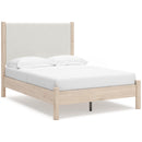  Cadmori B2615B8 Full Upholstered Panel Bed IMAGE 1