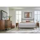  Size_Queen  -- Lyncott Upholstered Panel Bed IMAGE 8
