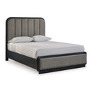  Size_Queen  -- Rowanbeck Upholstered Panel Bed IMAGE 1