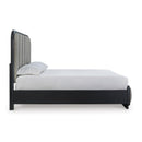  Size_Queen  -- Rowanbeck Upholstered Panel Bed IMAGE 3