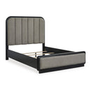  Size_Queen  -- Rowanbeck Upholstered Panel Bed IMAGE 4