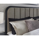  Size_Queen  -- Rowanbeck Upholstered Panel Bed IMAGE 6