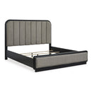  Rowanbeck B821B4 King Upholstered Panel Bed IMAGE 4