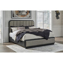  Rowanbeck B821B5 California King Upholstered Panel Bed IMAGE 5