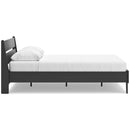  Socalle EB1865B3 Queen Panel Platform Bed IMAGE 2