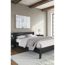  Socalle EB1865B3 Queen Panel Platform Bed IMAGE 8