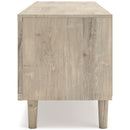  Signature Design by Ashley Cielden W1199-68 Extra Large TV Stand with Fireplace Option IMAGE 4
