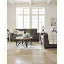  Manufacturer Color_Umber  -- Barlin Mills Stationary Leather Look Loveseat IMAGE 9