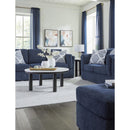  Manufacturer Color_Navy  -- Evansley Stationary Fabric Loveseat IMAGE 7