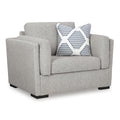  Manufacturer Color_Pewter  -- Evansley 5450323 Chair and a Half IMAGE 1