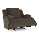  Manufacturer Color_Chocolate  -- Top Tier Rocker Fabric Recliner IMAGE 2