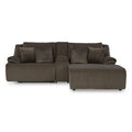  Manufacturer Color_Chocolate  -- Top Tier Reclining Fabric Sofa IMAGE 1