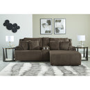  Manufacturer Color_Chocolate  -- Top Tier Reclining Fabric Sofa IMAGE 2