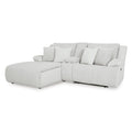  Manufacturer Color_Alloy  -- Top Tier 92706S5 3 pc Reclining Sectional Sofa with Chaise IMAGE 1