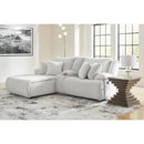  Manufacturer Color_Alloy  -- Top Tier 92706S5 3 pc Reclining Sectional Sofa with Chaise IMAGE 4