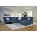  Manufacturer Color_Navy  -- Acklen Place 93607S1 6 pc Power Reclining Sectional with Chaise IMAGE 2
