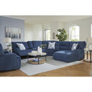  Manufacturer Color_Navy  -- Acklen Place 93607S1 6 pc Power Reclining Sectional with Chaise IMAGE 4