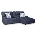  Manufacturer Color_Navy  -- Acklen Place 93607S4 3 pc Power Reclining Sectional Sofa with Chaise IMAGE 1