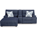  Manufacturer Color_Navy  -- Acklen Place 93607S5 3 pc Power Reclining Sectional Sofa with Chaise IMAGE 3