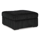  Manufacturer Color_Onyx  -- Midnight Madness Fabric Ottoman IMAGE 1