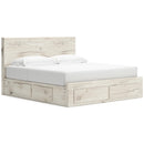  Size_King  -- Lawroy Panel Bed with Storage IMAGE 1