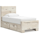  Lawroy B2310B23 Twin Panel Bed with Storage IMAGE 1