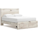  Lawroy B2310B4 Queen Panel Storage Bed IMAGE 1