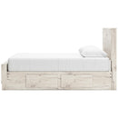  Lawroy B2310B8 Queen Panel Bed with Storage IMAGE 5