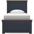  Landocken B414B2 Twin Panel Bed IMAGE 2