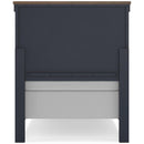  Landocken B414B2 Twin Panel Bed IMAGE 4