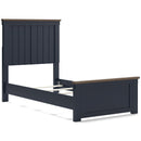  Landocken B414B2 Twin Panel Bed IMAGE 5