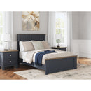  Landocken B414B3 Full Panel Bed IMAGE 5