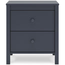  Signature Design by Ashley Simmenfort EB1528-292 Two Drawer Night Stand IMAGE 3