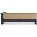  Simmenfort EB1528B4 Full Bookcase Storage Bed IMAGE 4