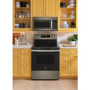  GE 30-inch Freestanding Electric Range with Convection Technology GRF600AVES IMAGE 10
