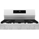  GE 30-inch Freestanding Gas Range with Convection Technology GGF600AVWW IMAGE 4
