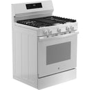  GE 30-inch Freestanding Gas Range with Convection Technology GGF600AVWW IMAGE 5